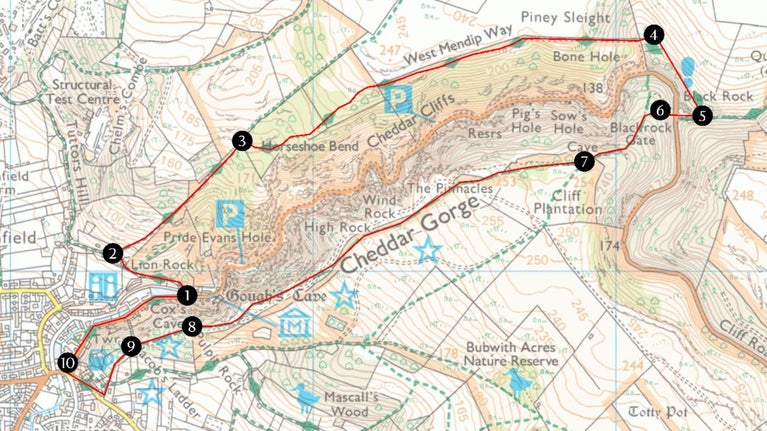 Cheddar Gorge Trail Somerset National Trust Cheddar Gorge Trail Somerset National Trust